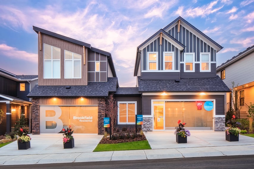 Front Garage Conventional Homes