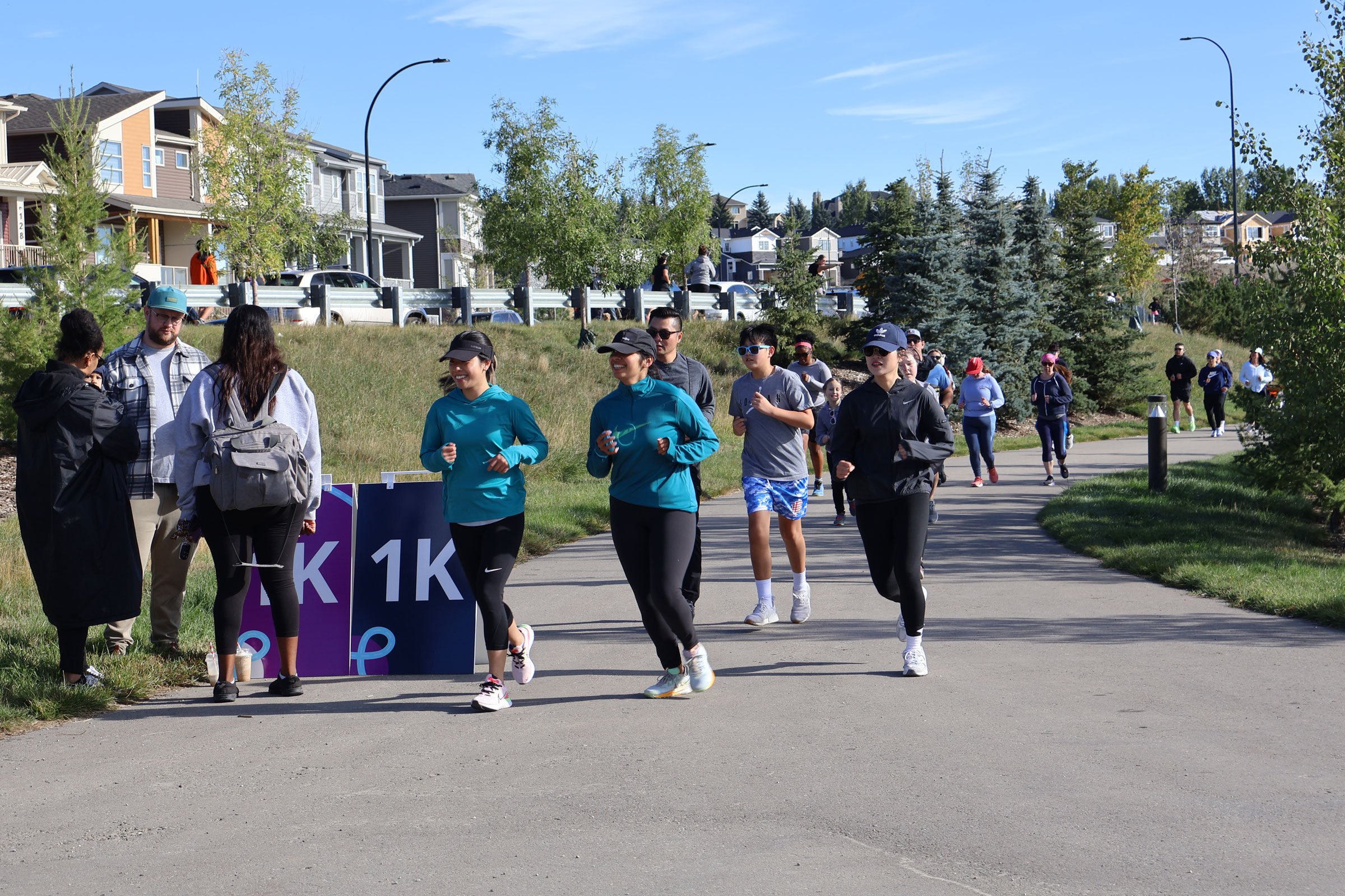 2024 Walk/Run 1K marker