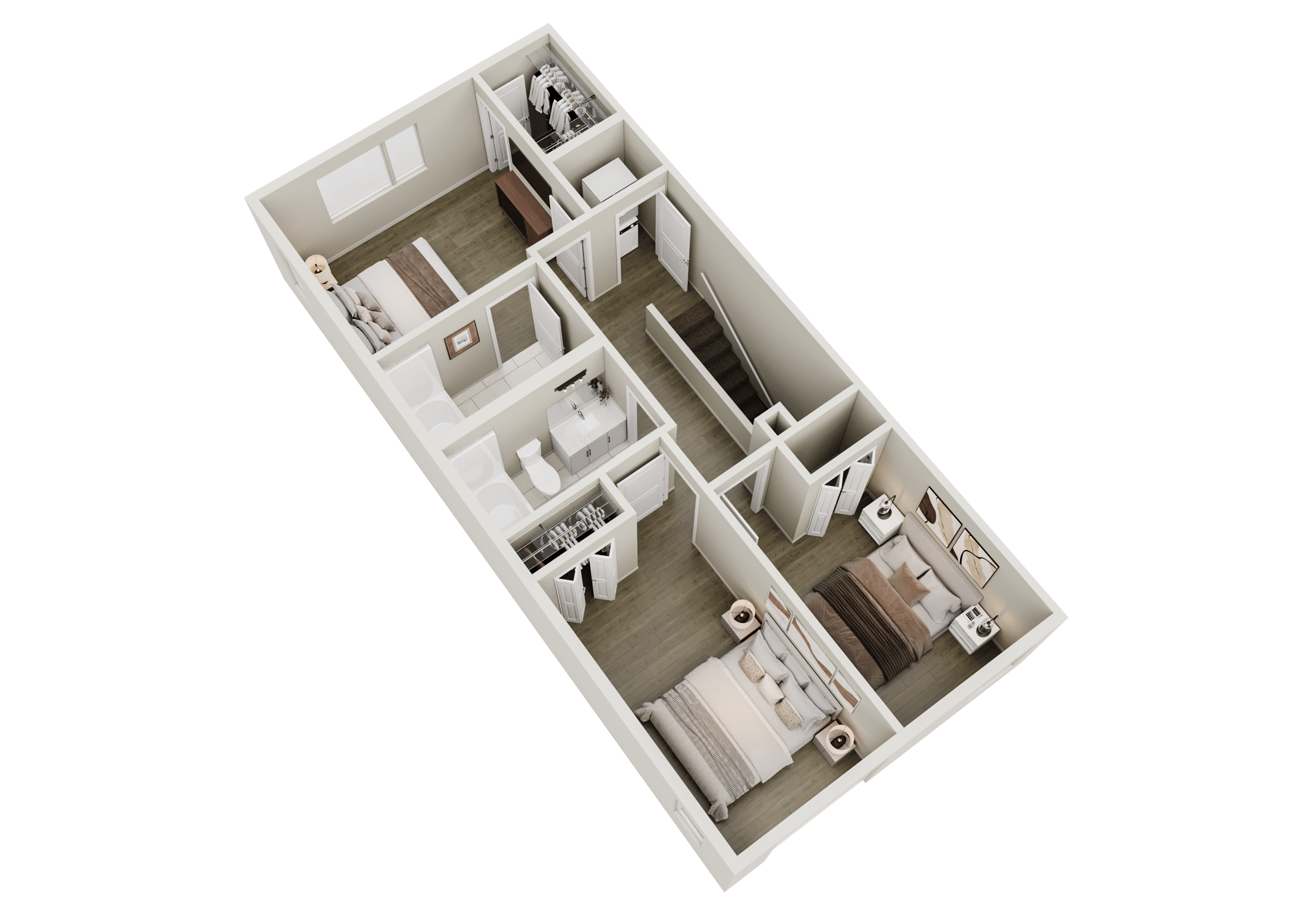 Savile Unit_Type - 1_Upper floor plan - revised