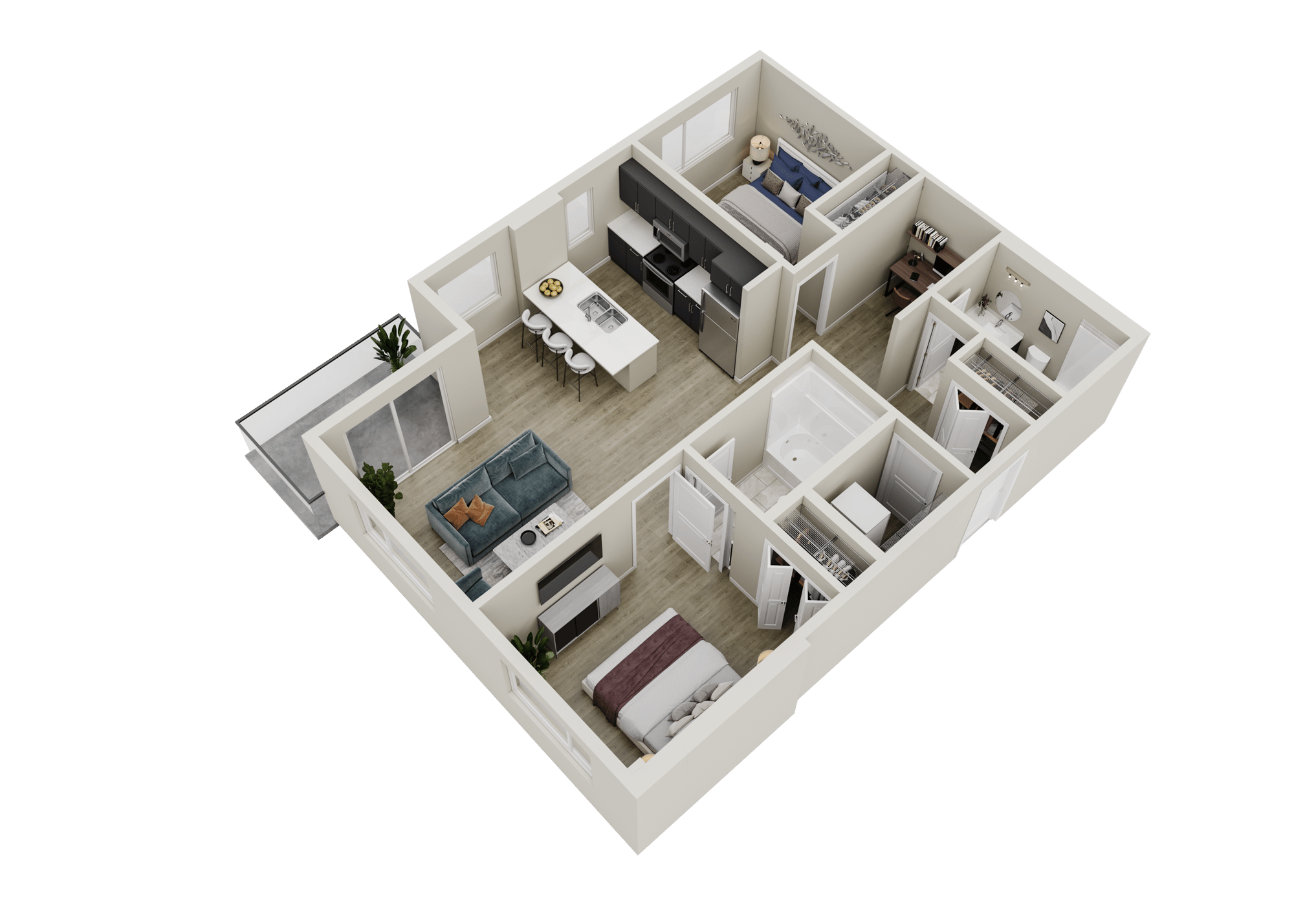 Sussex Unit C2_warm palette
